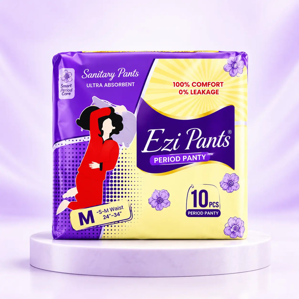 Ezi Pants Ultra Absorbent Sanitary Pants Leak-Proof Disposable Period panty My Store
